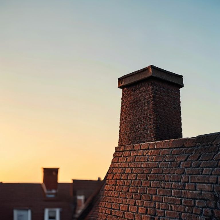 Canyon Red Chimney Co. — professional Chimney Sweep in Brooklyn Center, our branded team and work van — Chimney Sweep near me